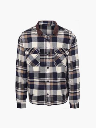 Barbour Overskjorte Ruit Grasmoor Navy