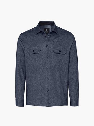 Desoto Overshirt Twill Navy