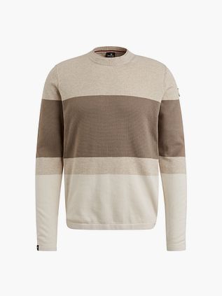 Maglione Vanguard a righe beige