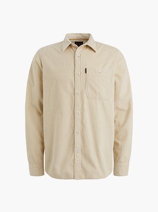 PME Legend overshirt z dobby corduroy w kolorze ecru