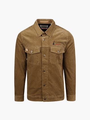 Scotch & Soda Kordfløyel Overshirt Brun