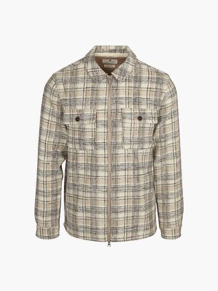 Anerkjendt Overshirt Hanky Uldblanding Beige