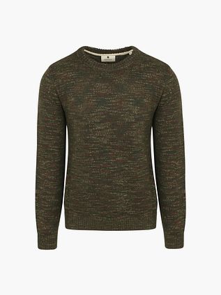 Anerkjendt Pull Sune Mélange de Laine Vert Chiné