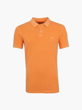 Marc O'Polo Poloshirt Garment Dyed Papaya Orange