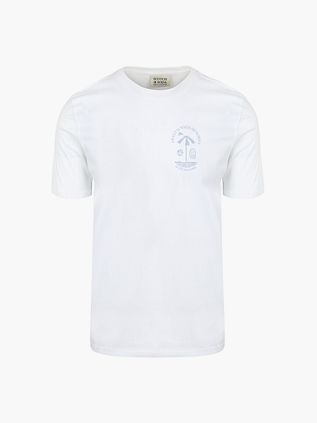 Scotch and Soda T-Shirt Logo Blanc