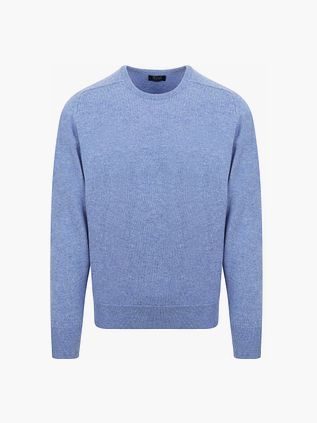 Sweter William Lockie Glacier jasnoniebieski