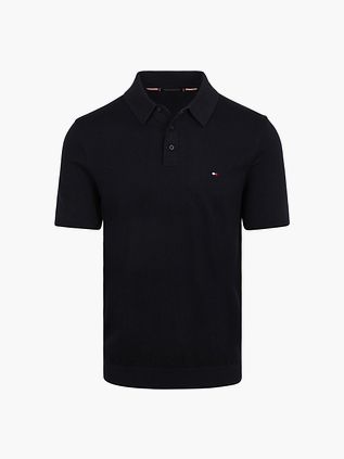 Tommy Hilfiger Knitted Polo Navy