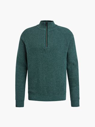 Vanguard Trøje med Halv Lynlås i Grøn