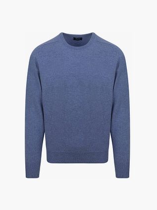 William Lockie i Indigo af lammeuld