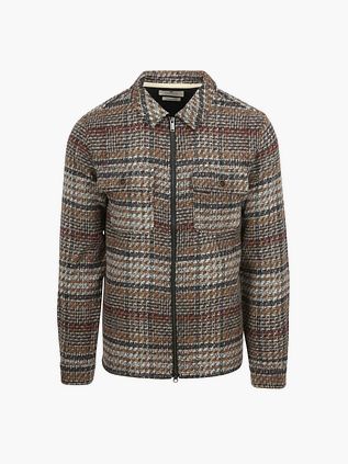 Anerkjendt Overshirt Zip Akhanky Brun
