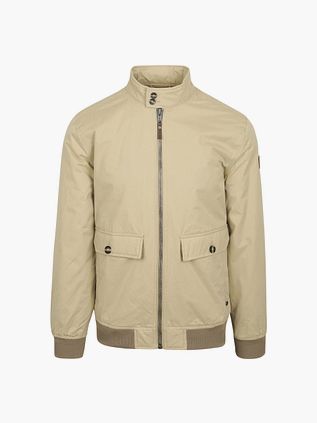 Cazadora bomber Petrol beige