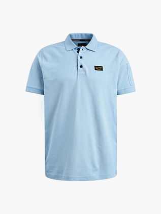 Koszulka polo PME Legend American Classic w kolorze niebieskim