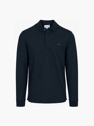 Lacoste Longsleeve Poloshirt Piqué Navy