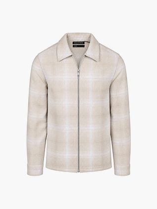 Marc O'Polo Overshirt Woven Beige moyen