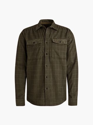 Overshirt PME Legend Fine Corduroy w kolorze zielonym
