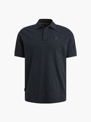 PME Legend Polo Jacquard Jersey Navy