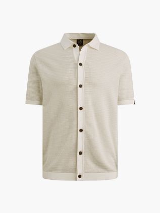 Short Sleeve Cardigan Vanguard Ecru