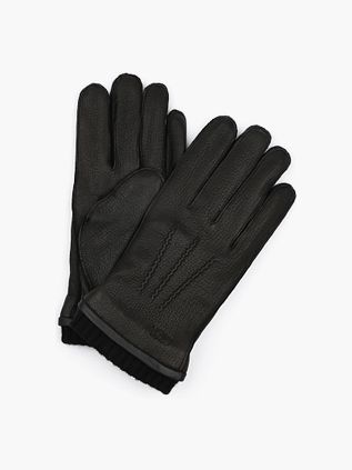 Suitable Handskar Läder Svart
