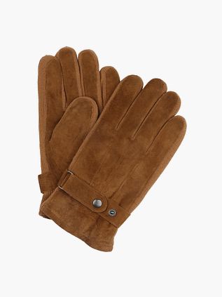 Suitable Suede Handske i Kamel
