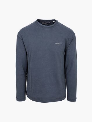 Marc O'Polo Heavy Longsleeve T-Shirt Peppercorn Grey