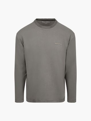 Marc O'Polo Longsleeve Heavy T-Shirt Graphite Dust