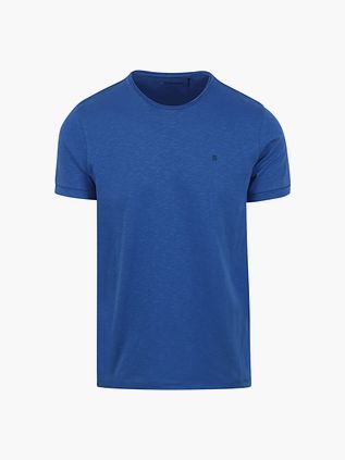 No Excess T-shirt Slub Blå