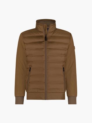 State Of Art Jakke med pufærmer Brun