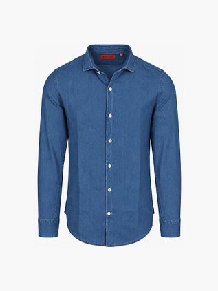 Suitable Camisa Denim Azul