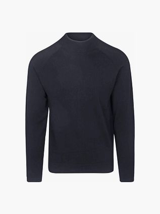 Blue Industry Højhalset Trøje Navy