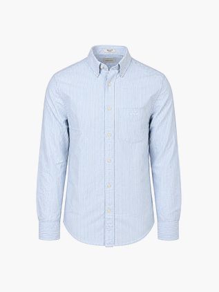 Gant Hemd Oxford Streifen Hellblau