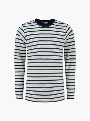 Maglione a righe Dstrezzed blu scuro
