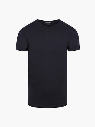 Slater 2-pack elastyczny T-Shirt granatowy