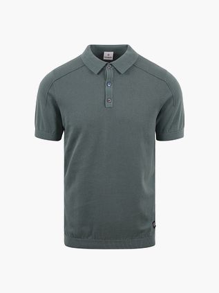 Blue Industry dzianinowe polo zielone