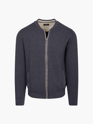CASAMODA Väst Zip Structure Navy