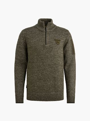 PME Legend Half Zip Tröja Grågrön