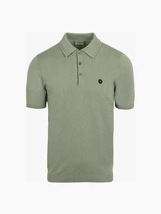 Polo de punto No Excess verde
