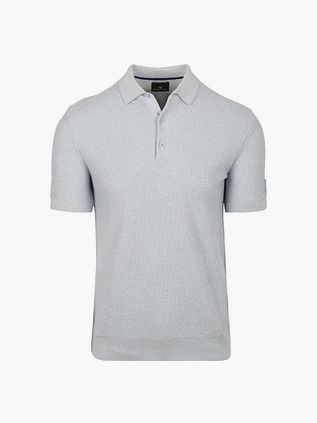 State of Art Strikket Polo Blå