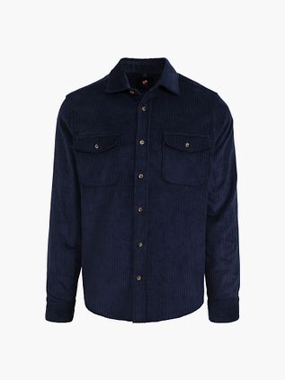 Suitable overshirt ze sztruksu granatowy