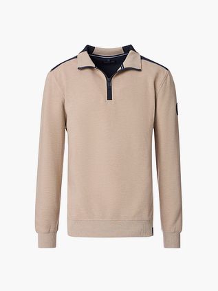 Beżowa bluza CASAMODA Half Zip