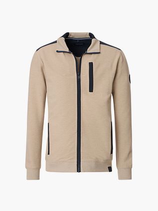 CASAMODA Cardigan Zippé Beige