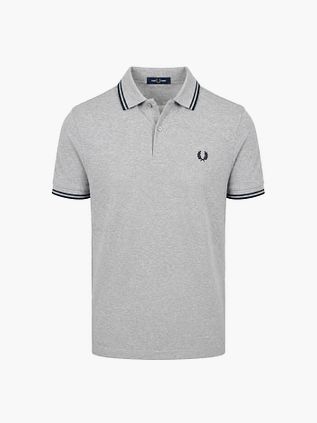 Fred Perry Polo Tipped M3600 Grijs 88C