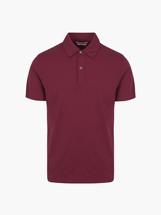 King Essentials polo James bordeaux