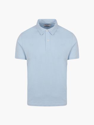 King Essentials The James Polo jasnoniebieskie