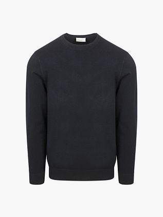 Profuomo Luxury Jersey Cuello Redondo Navy