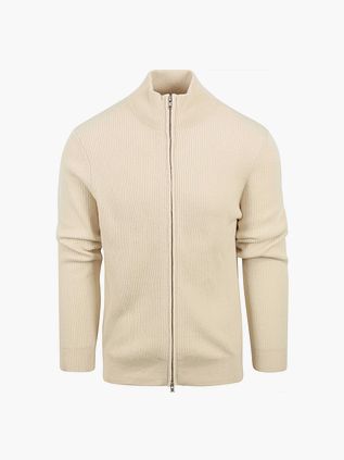 Profuomo Vest Ulvemix Ecru