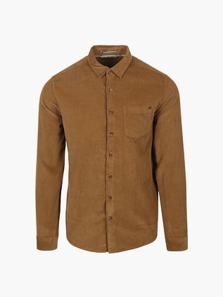 Sobrecamisa de pana No Excess marrón