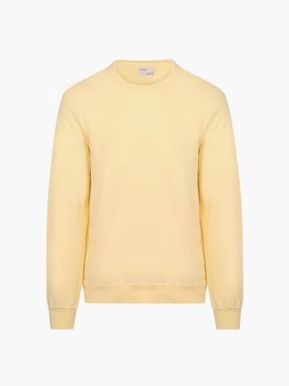 Sudadera Colorful Standard en amarillo suave