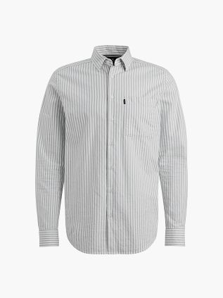 Vanguard Camisa Elegante A Rayas Azul Claro