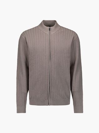 Gilet No Excess in maglia strutturata Clay