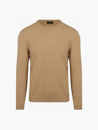 Jersey de lana merina Steppin' Out Beige